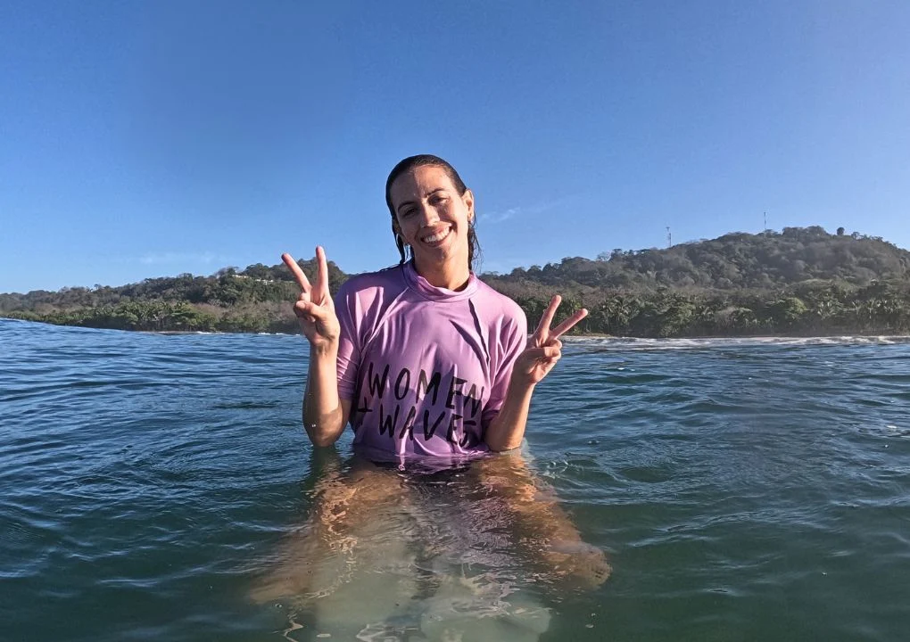 surfer in costa rica
