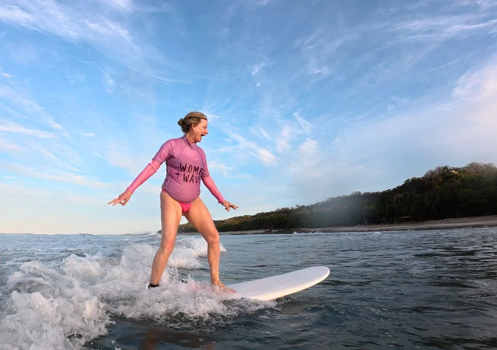 surfer in costa rica