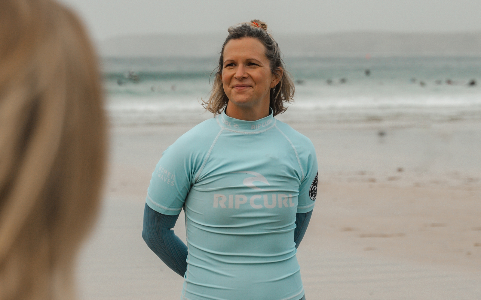 Hatty during our surf social