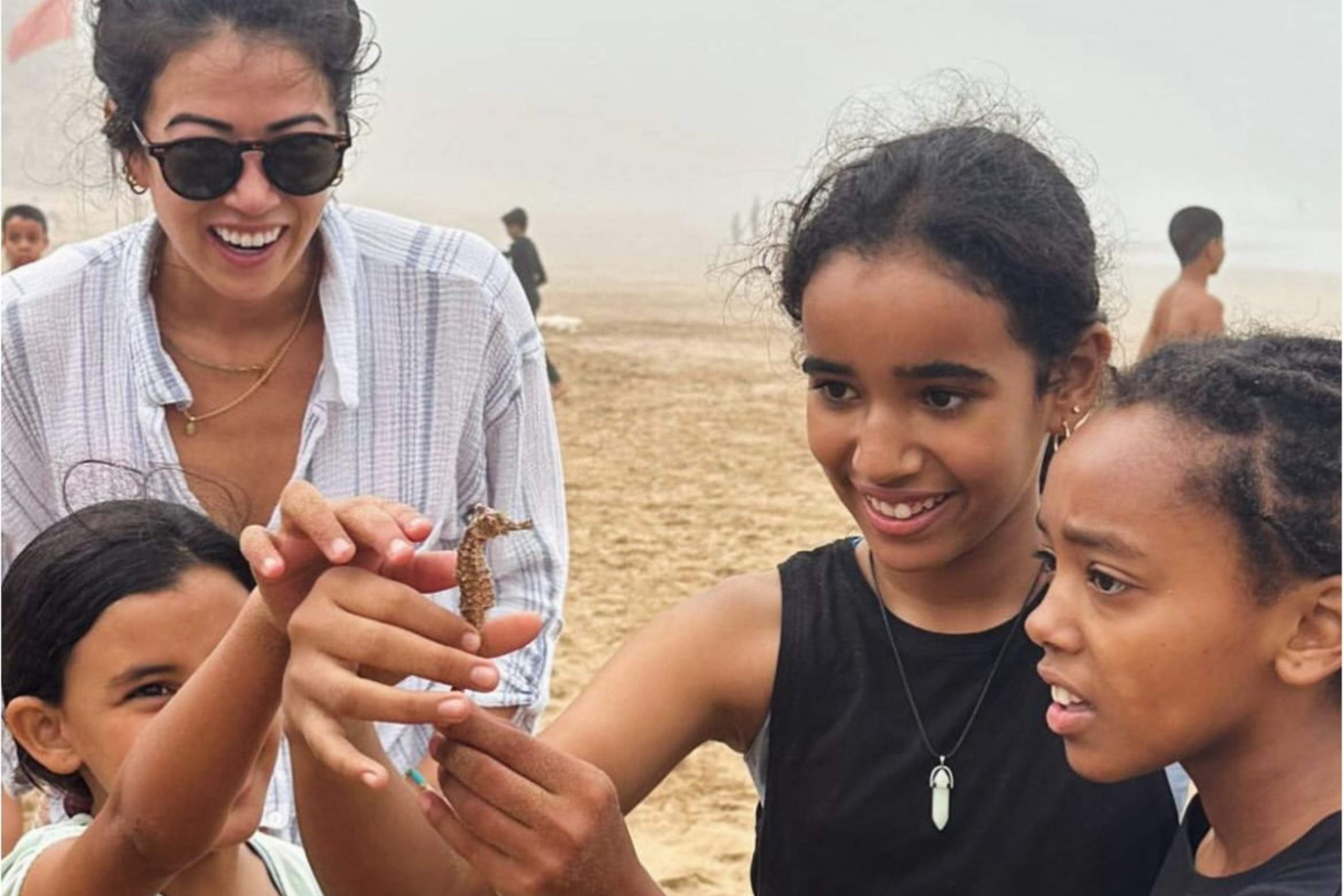 Women + Waves working with local Moroccan communtiies