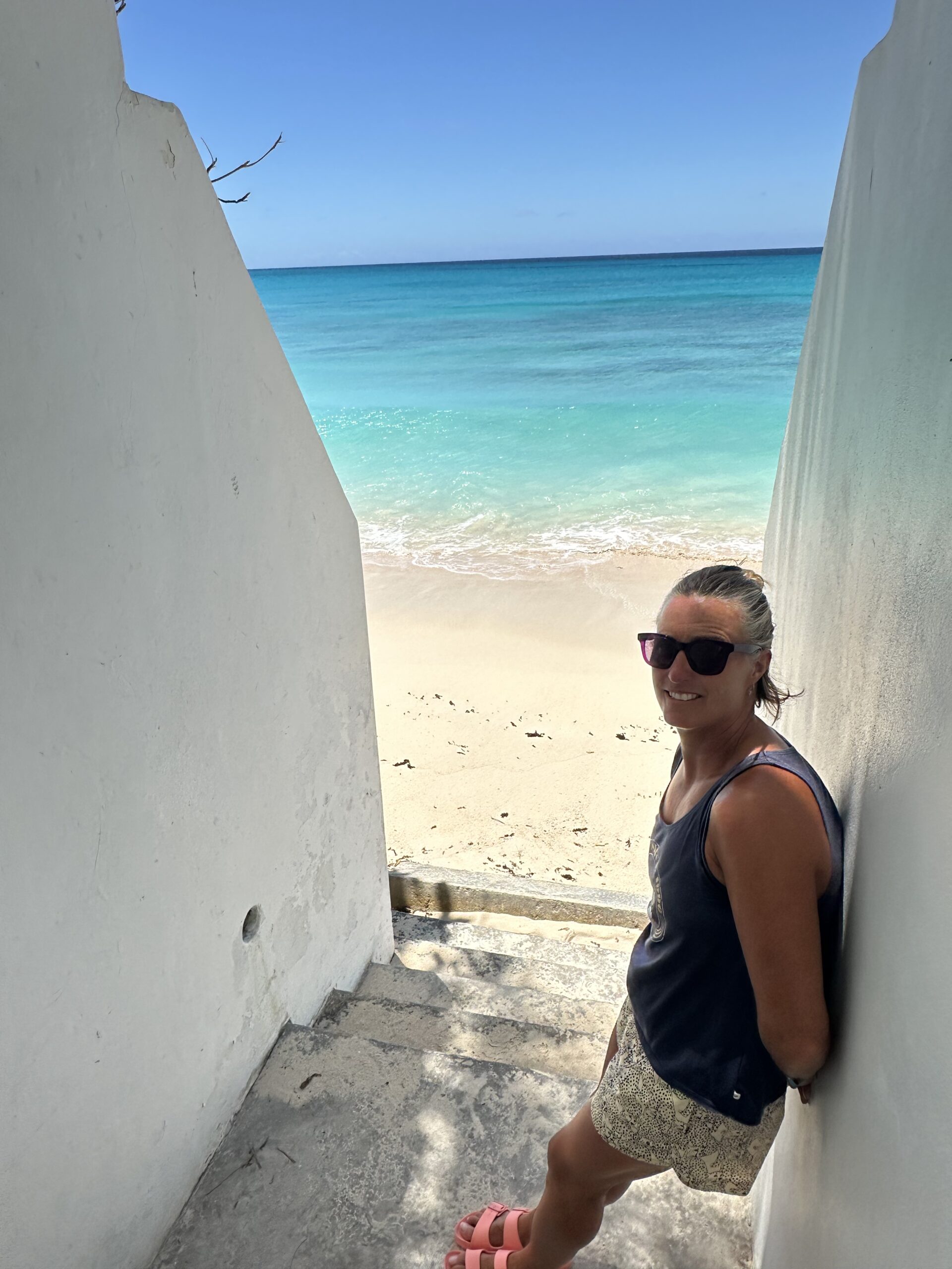 Blue ocean around every corner.