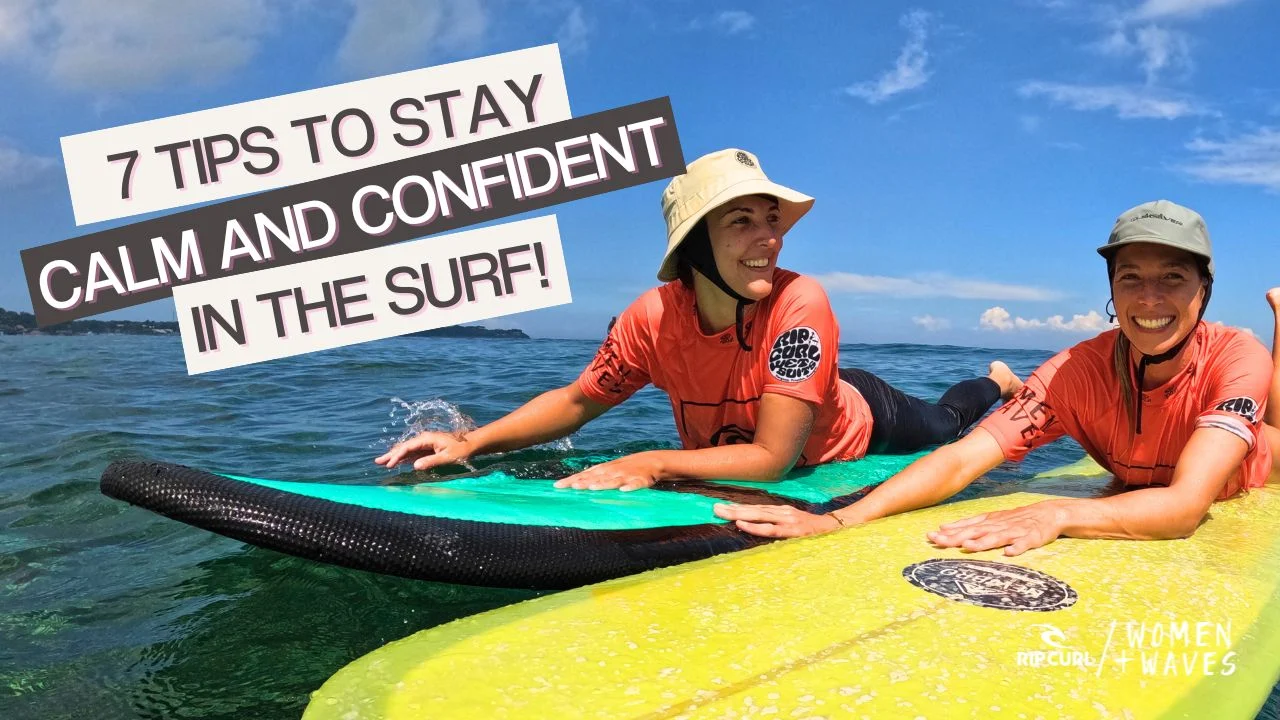 Calm your nerves in the surf