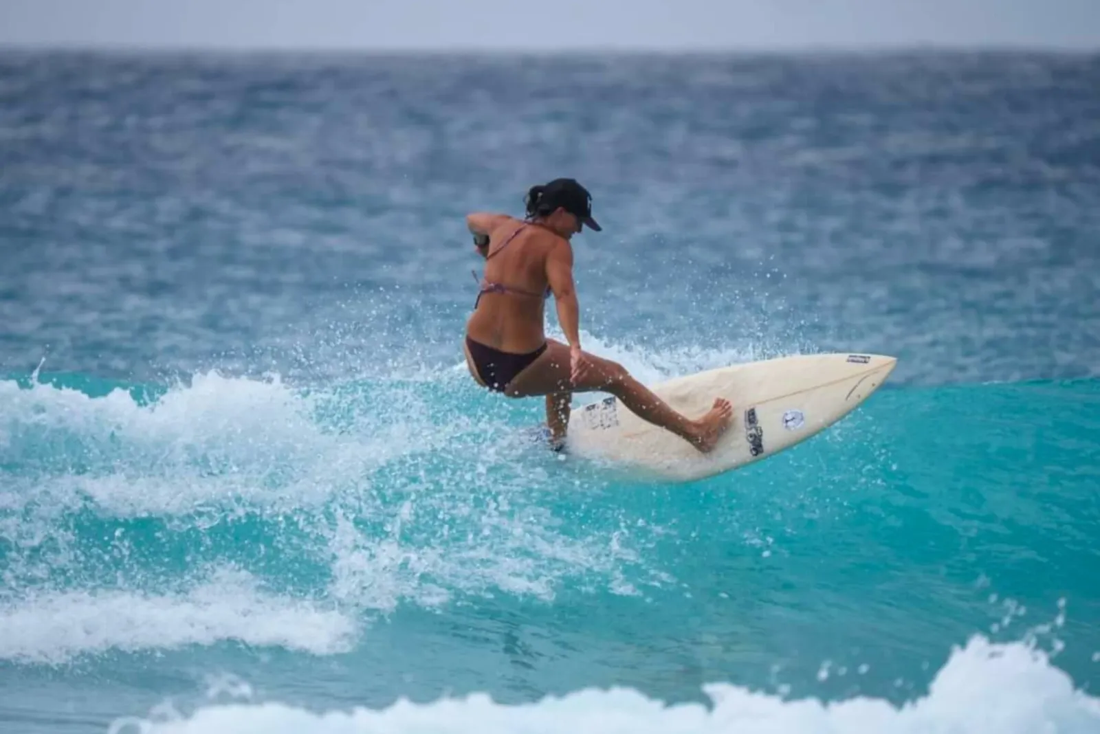 Barbados surfer
