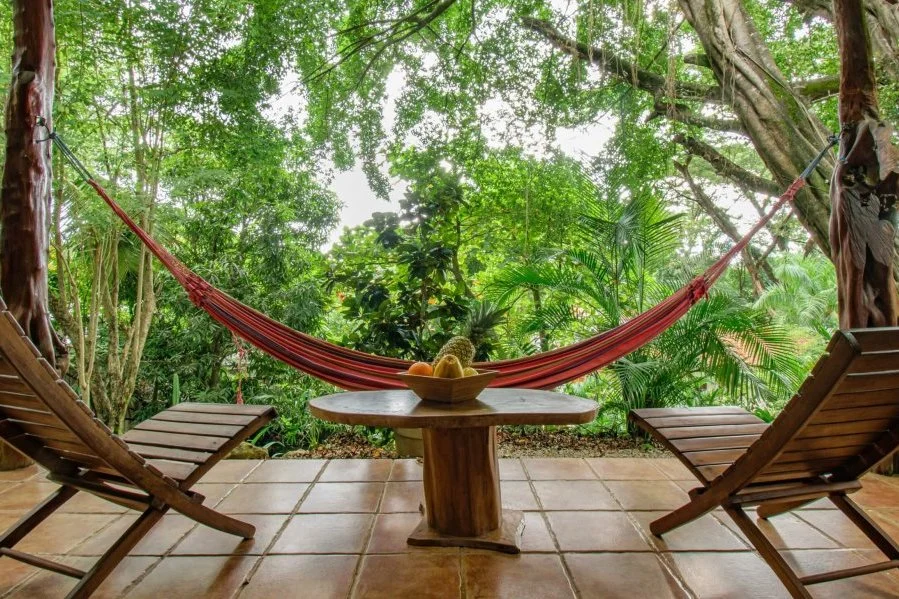 Costa Rica surf camp hammock