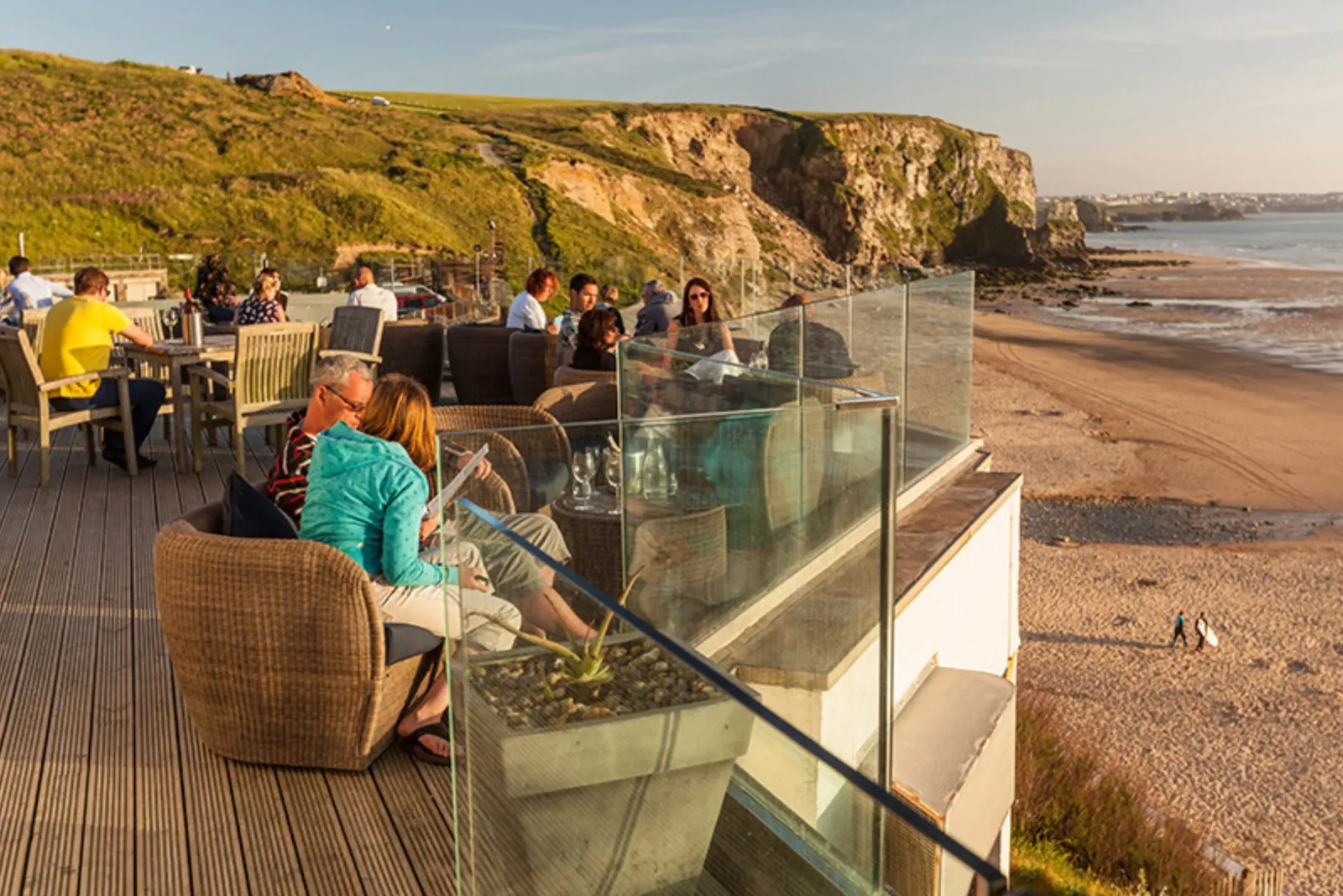 Cornwall beach bar
