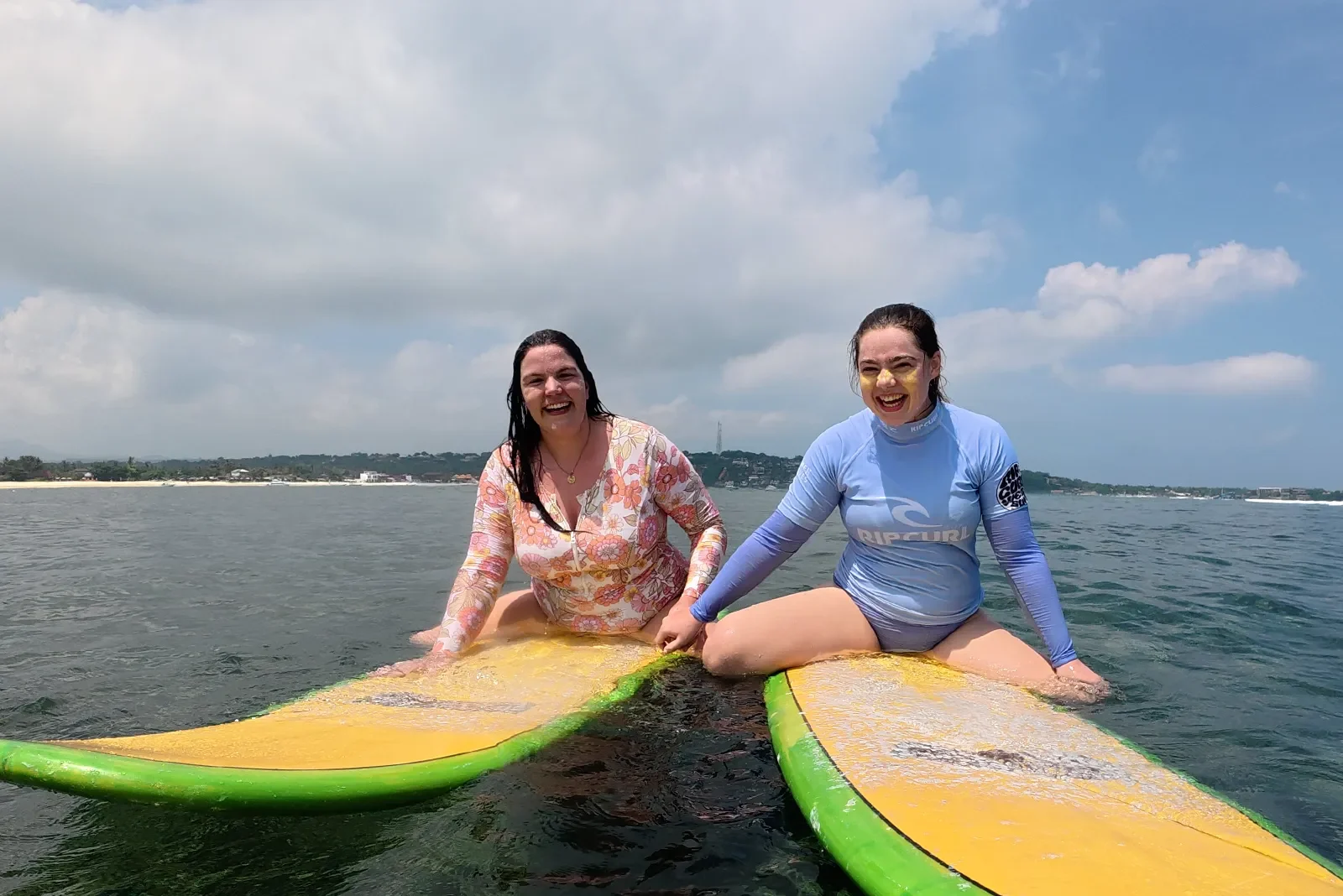 Bali lady surf trip