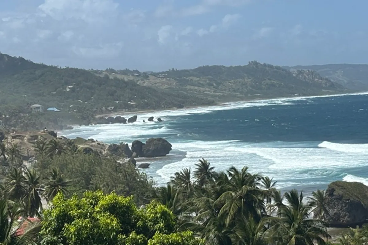 Surfing East Coast Barbados