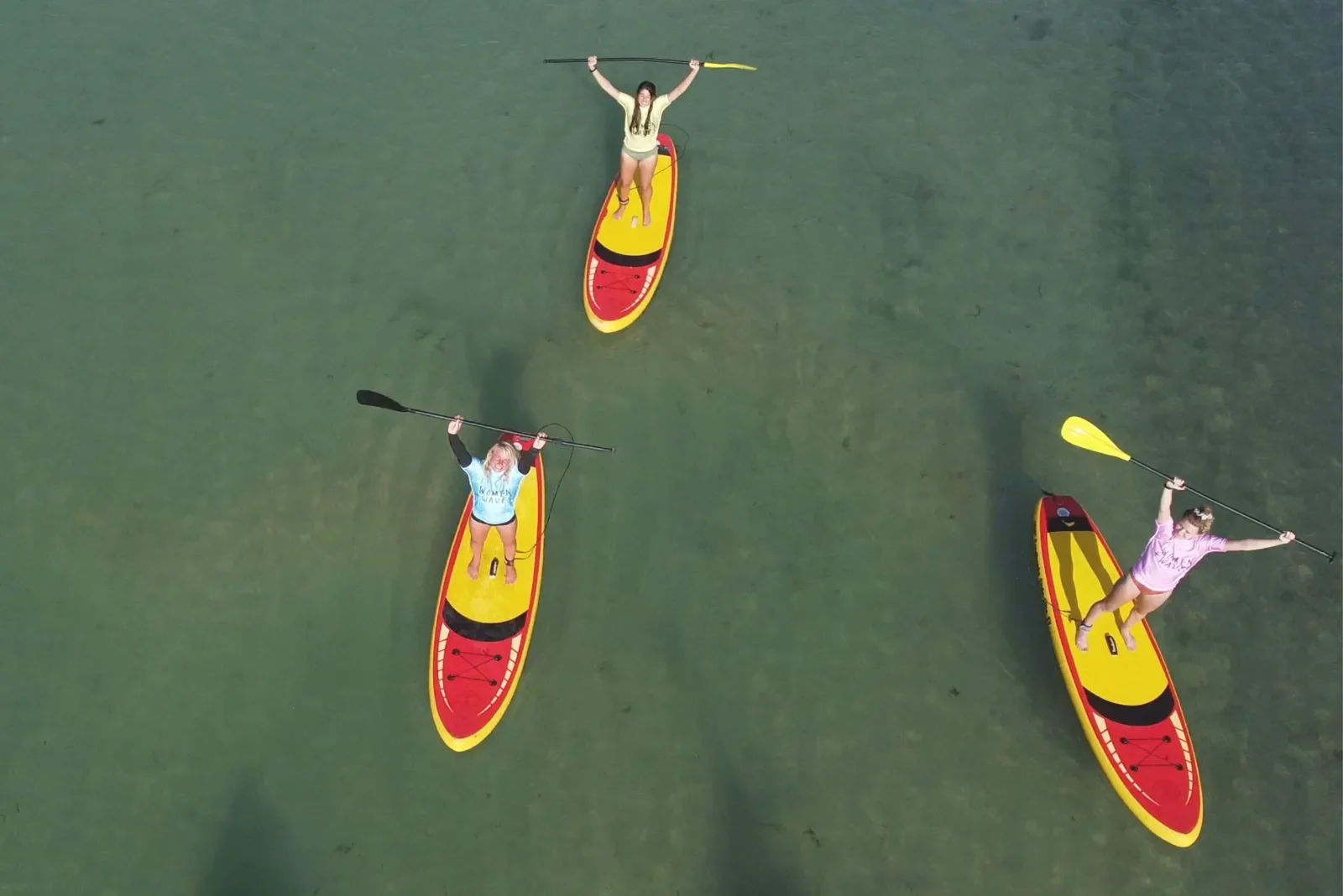 Water Women Weekend paddleboarding