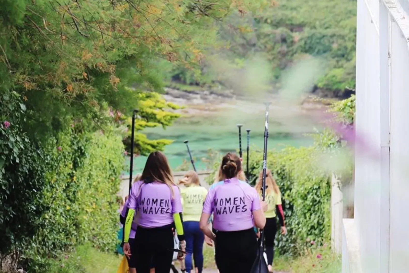 Water Women Weekend paddleboarding