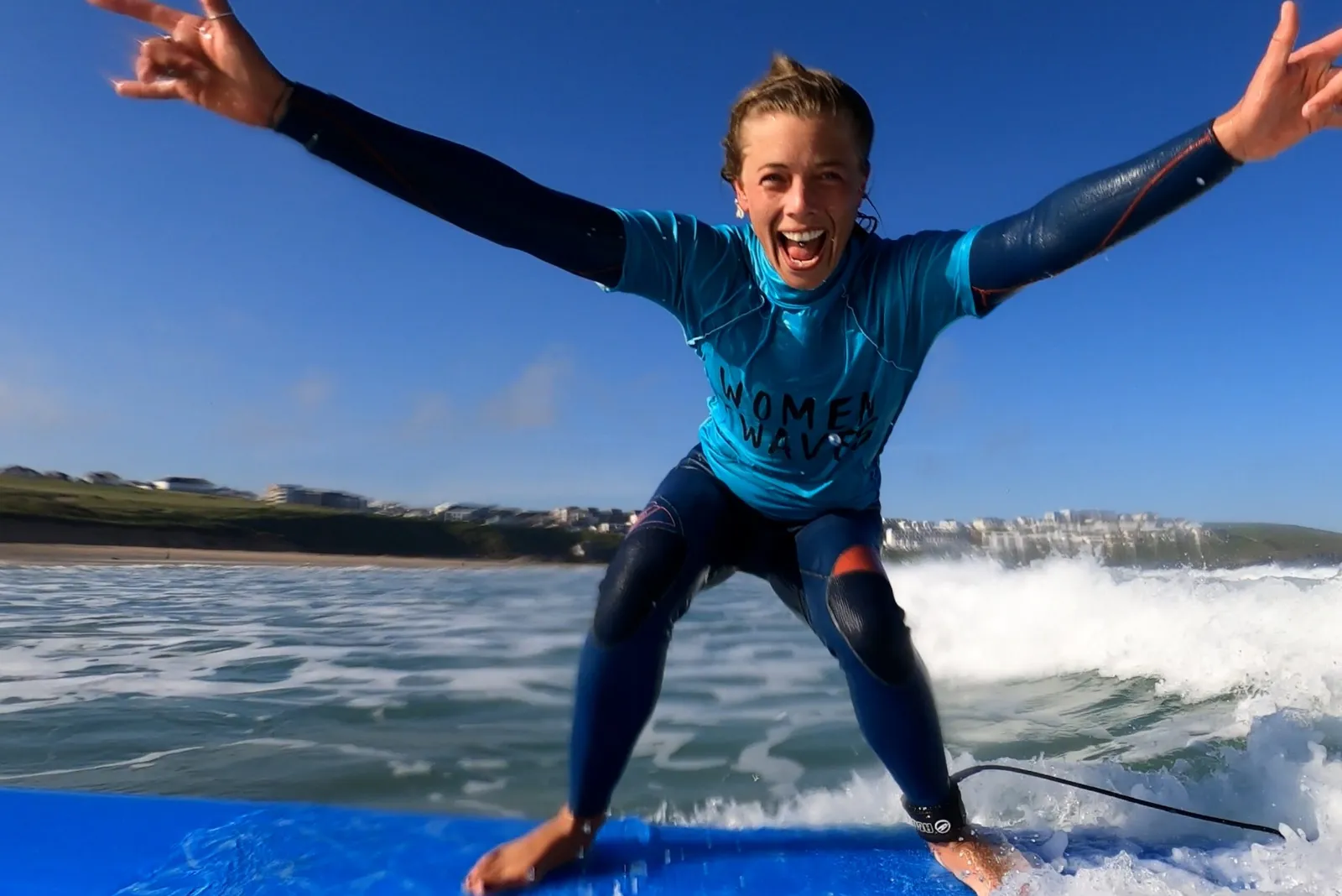 Cornwall surfer girl