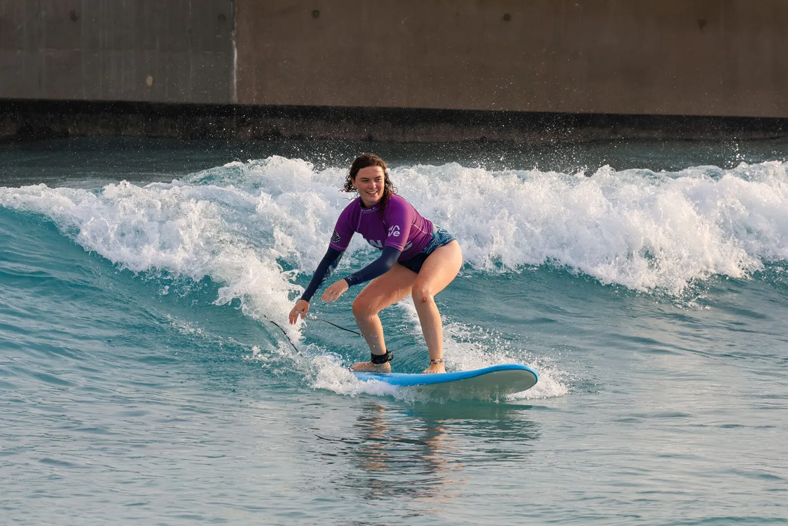 Beginner surf at the Wave itinerary