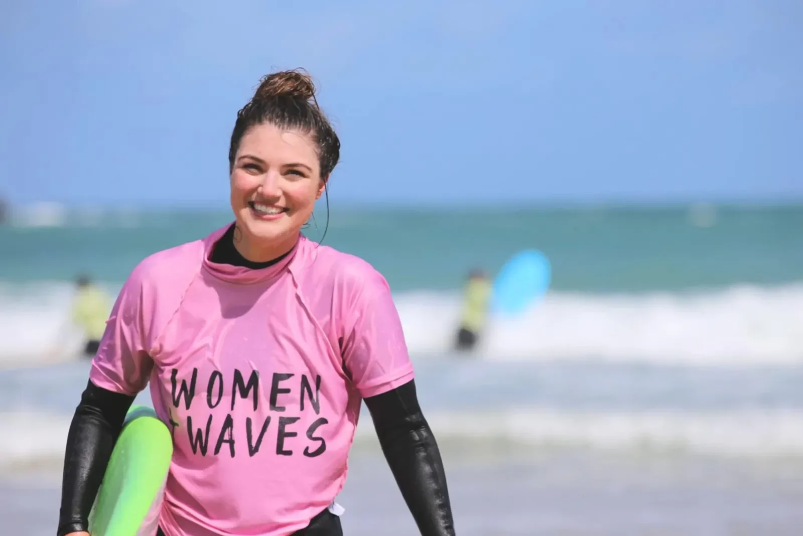 Female surfer Women + Waves