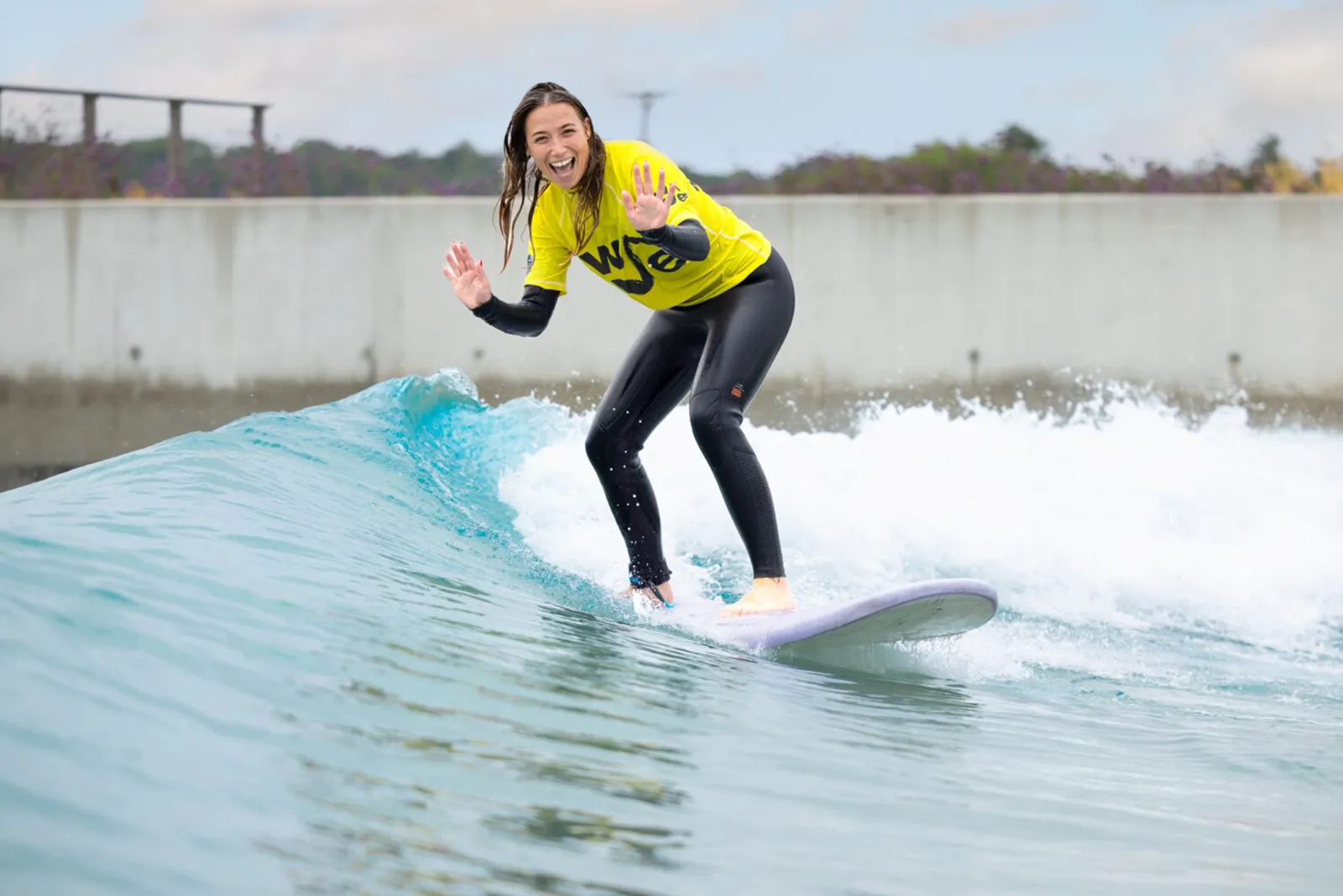 Progressor surf at the Wave itinerary